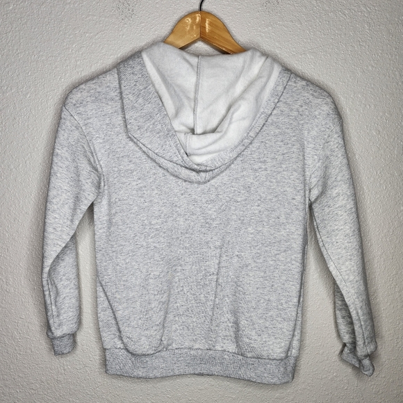 H&M Grey Fleece Hoodie Size 8-10 Y New With Tags - Picture 2 of 4